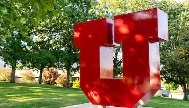 The U sign on campus