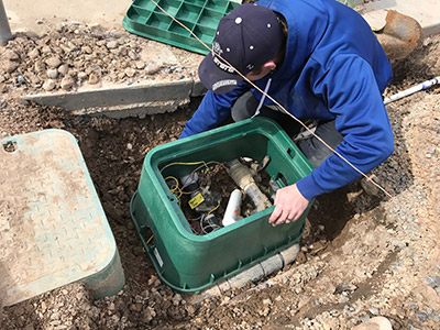 sprinkler box